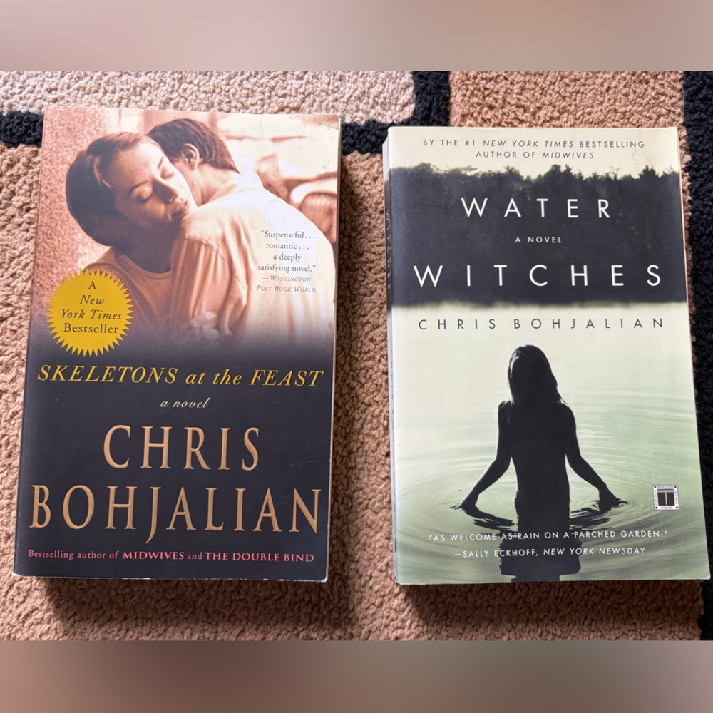 Two paperback Chris Bohjalian books